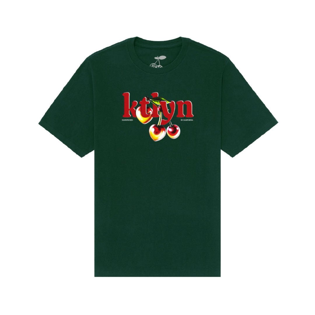 Ktlyn Hunter Green Cherry T-Shirt